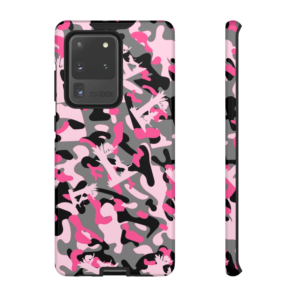 Samsung Treed Coon Pink Camo Tough Cases - coonhoundin