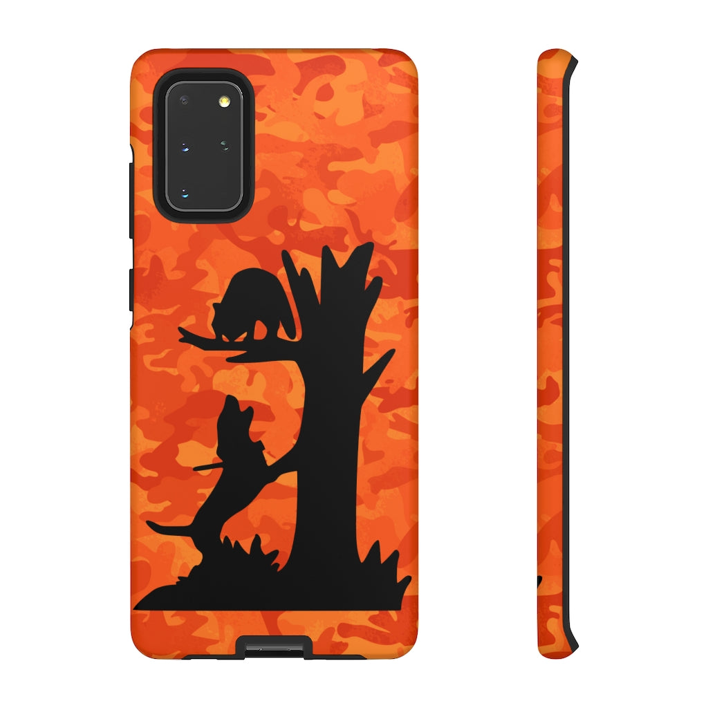 Samsung Treed Coon Orange Camo Tough Cases - coonhoundin