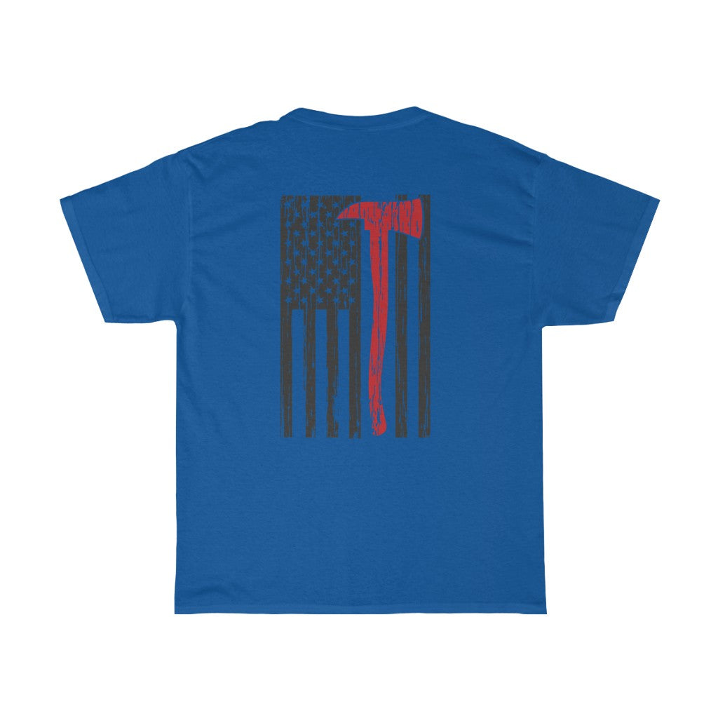 Fire Fighter Unisex Cotton Tee - coonhoundin