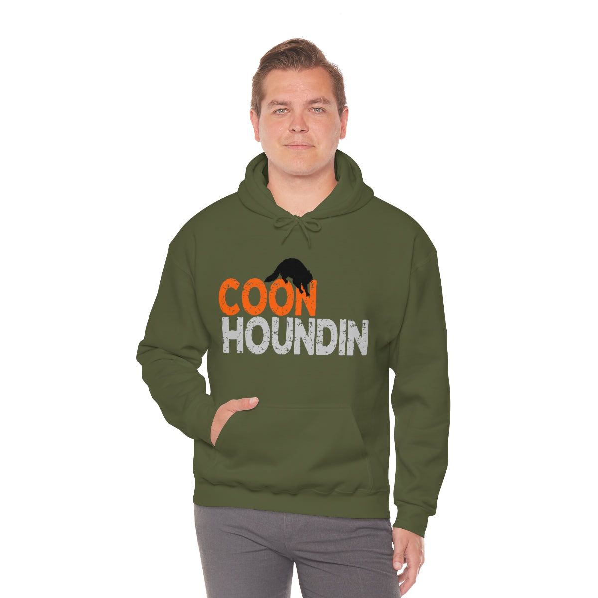 Coon Houndin Unisex Hooded Sweatshirt - coonhoundin