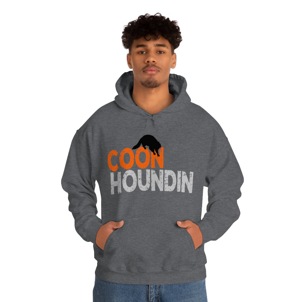 Coon Houndin Unisex Hooded Sweatshirt - coonhoundin