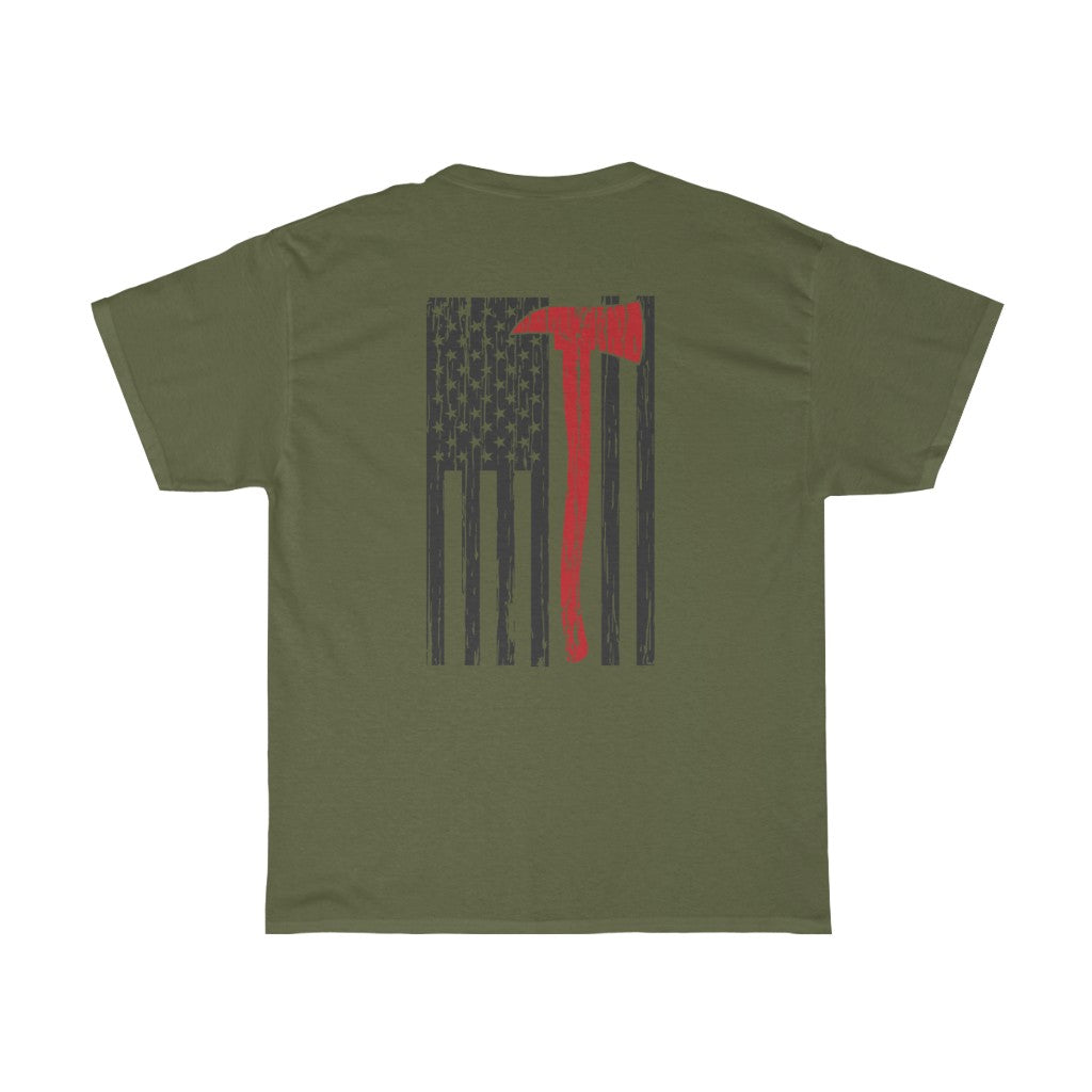Fire Fighter Unisex Cotton Tee - coonhoundin