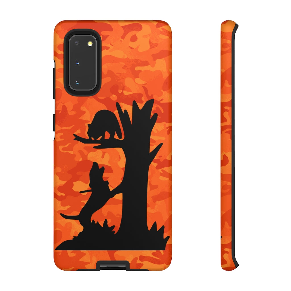 Samsung Treed Coon Orange Camo Tough Cases - coonhoundin