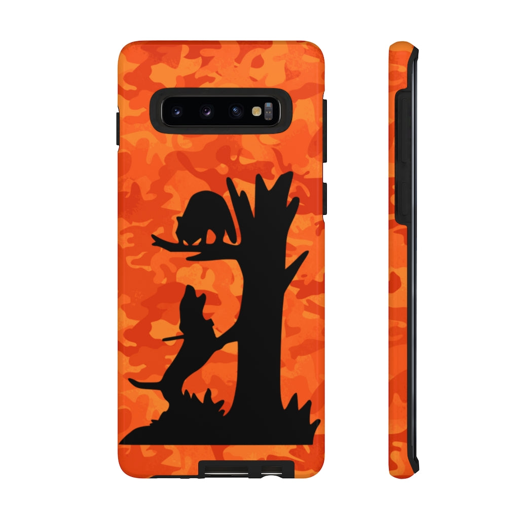 Samsung Treed Coon Orange Camo Tough Cases - coonhoundin