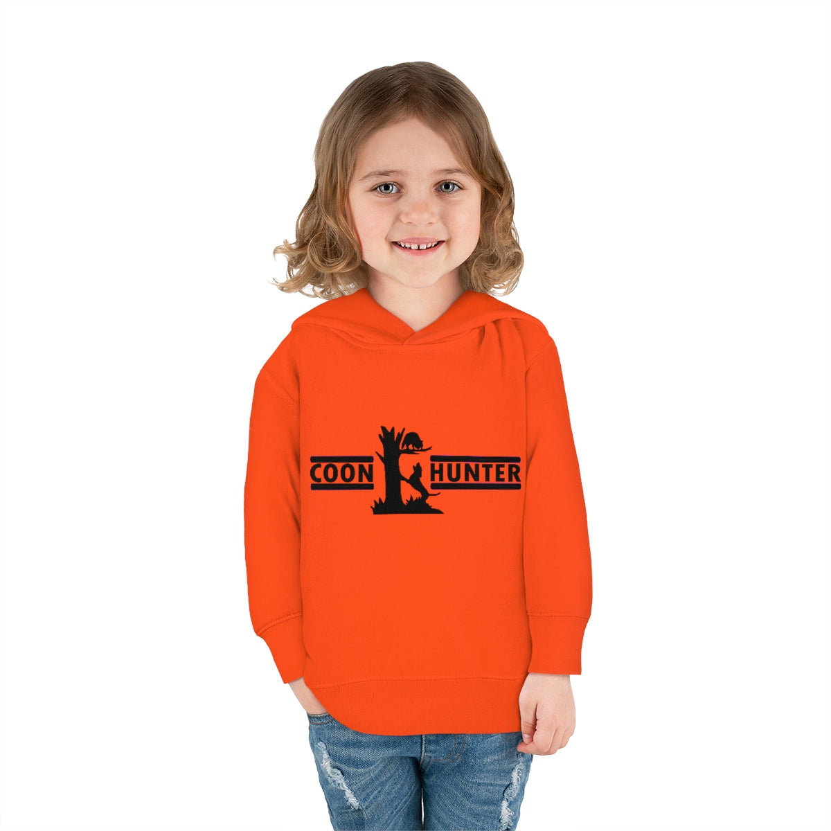 Coon Hunter Toddler Hooded Sweatshirt - coonhoundin
