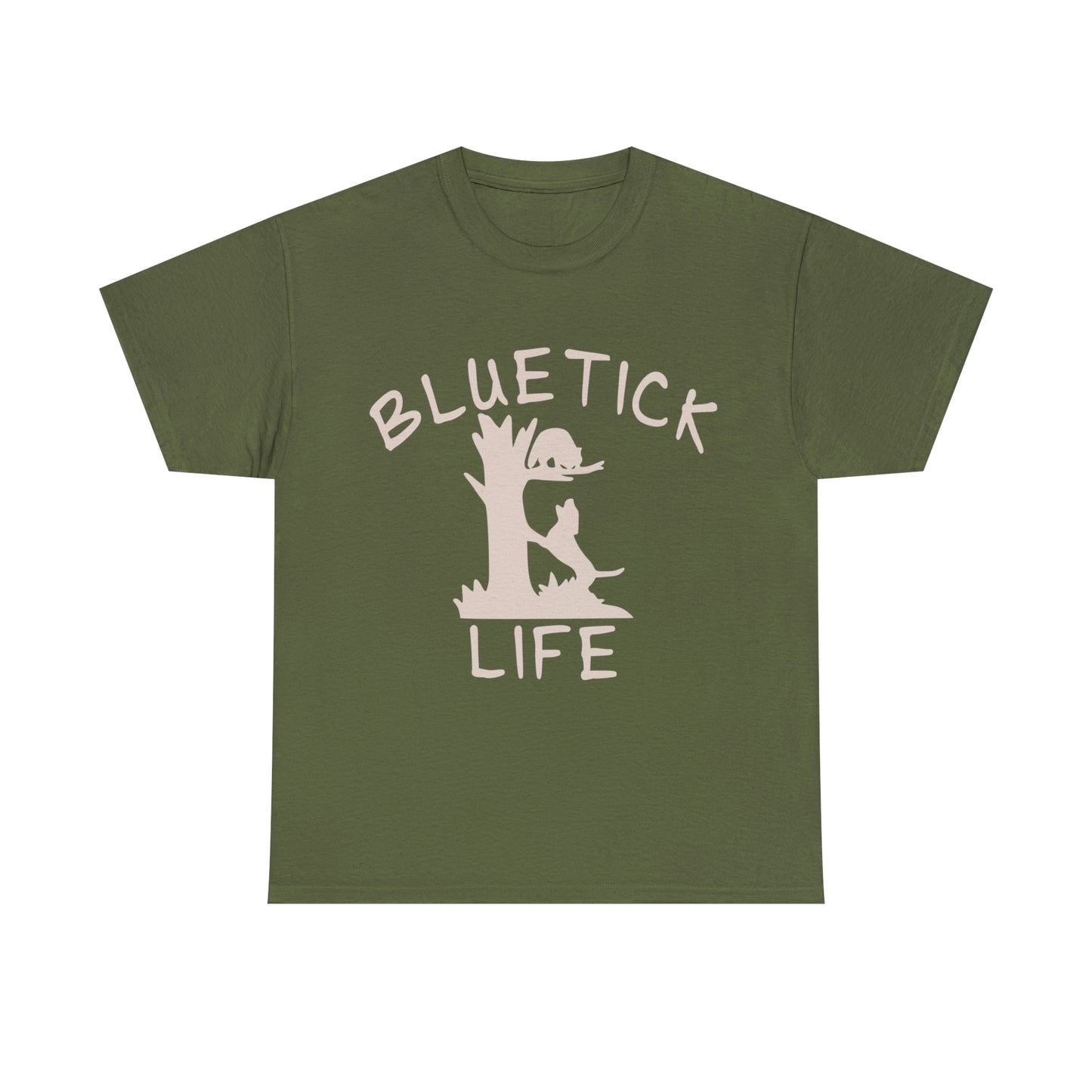 Bluetick Hound Coon Hunting Unisex Cotton Tee - coonhoundin
