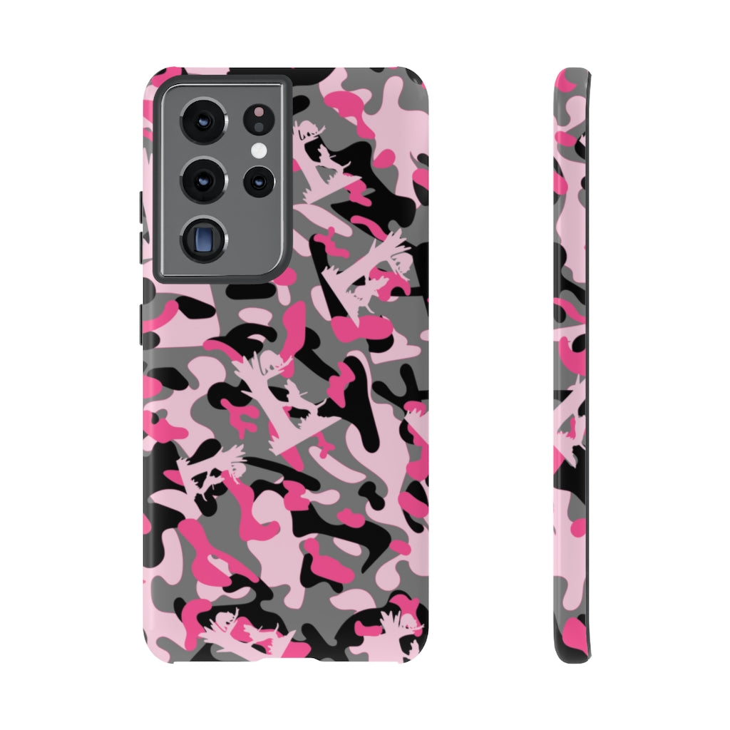 Samsung Treed Coon Pink Camo Tough Cases - coonhoundin