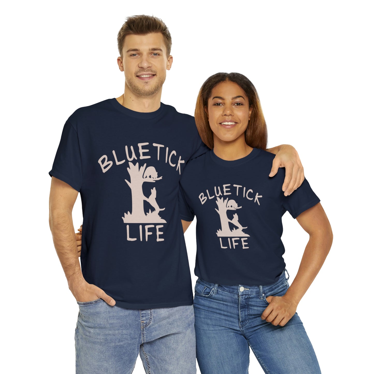 Bluetick Hound Coon Hunting Unisex Cotton Tee - coonhoundin