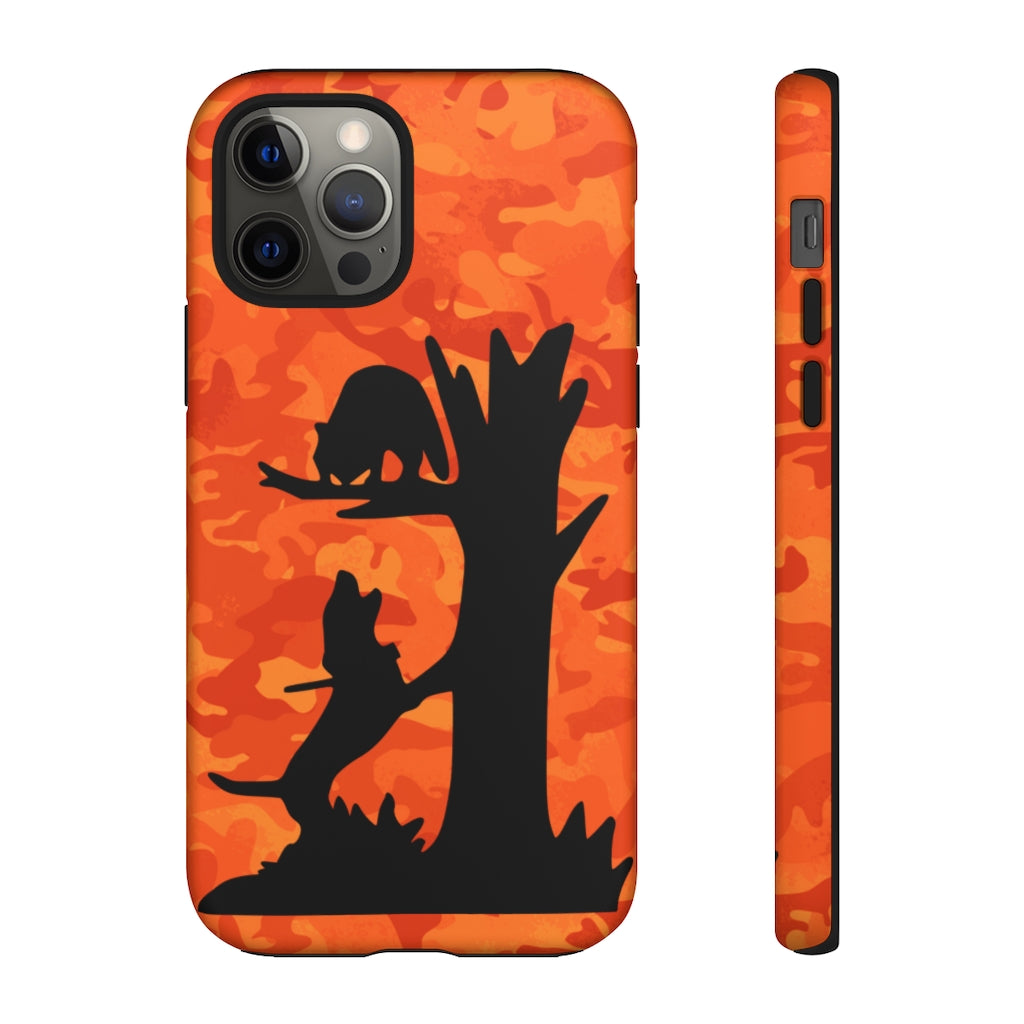 iPhone Treed Coon Orange Camo Tough Cases - coonhoundin