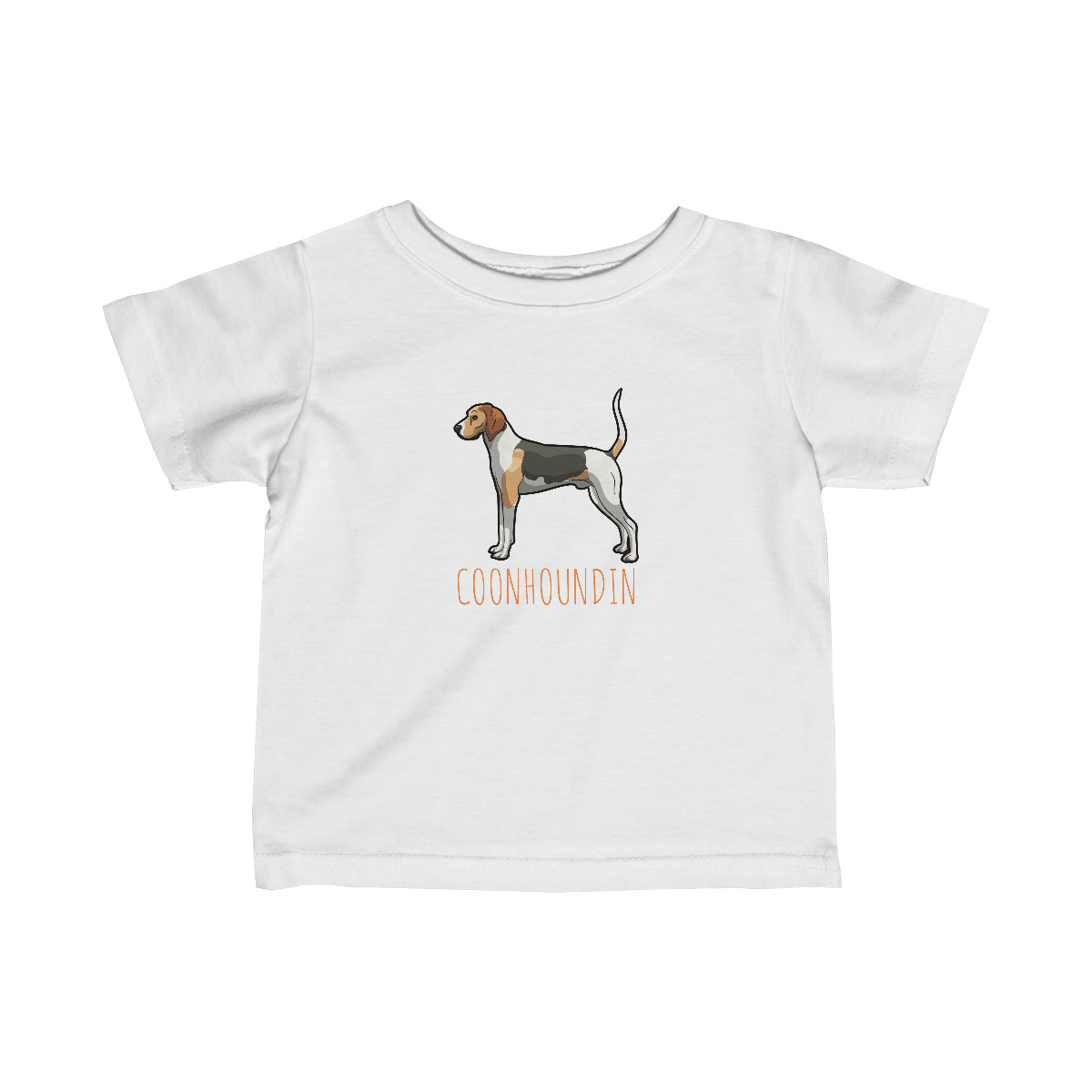 Coonhound Infant Fine Jersey Tee - coonhoundin