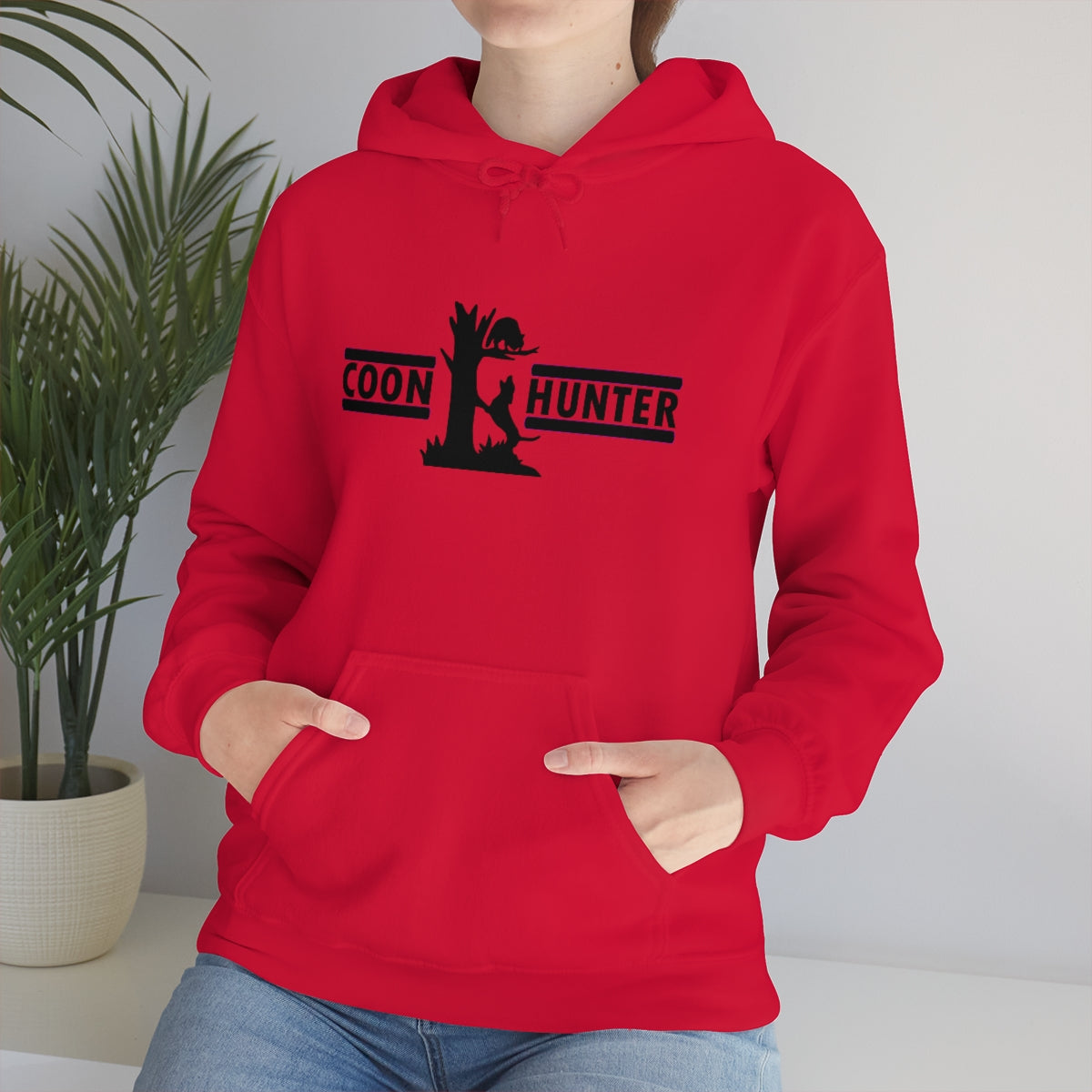 Coon Hunter Unisex Heavy Blend Hooded Sweatshirt - coonhoundin