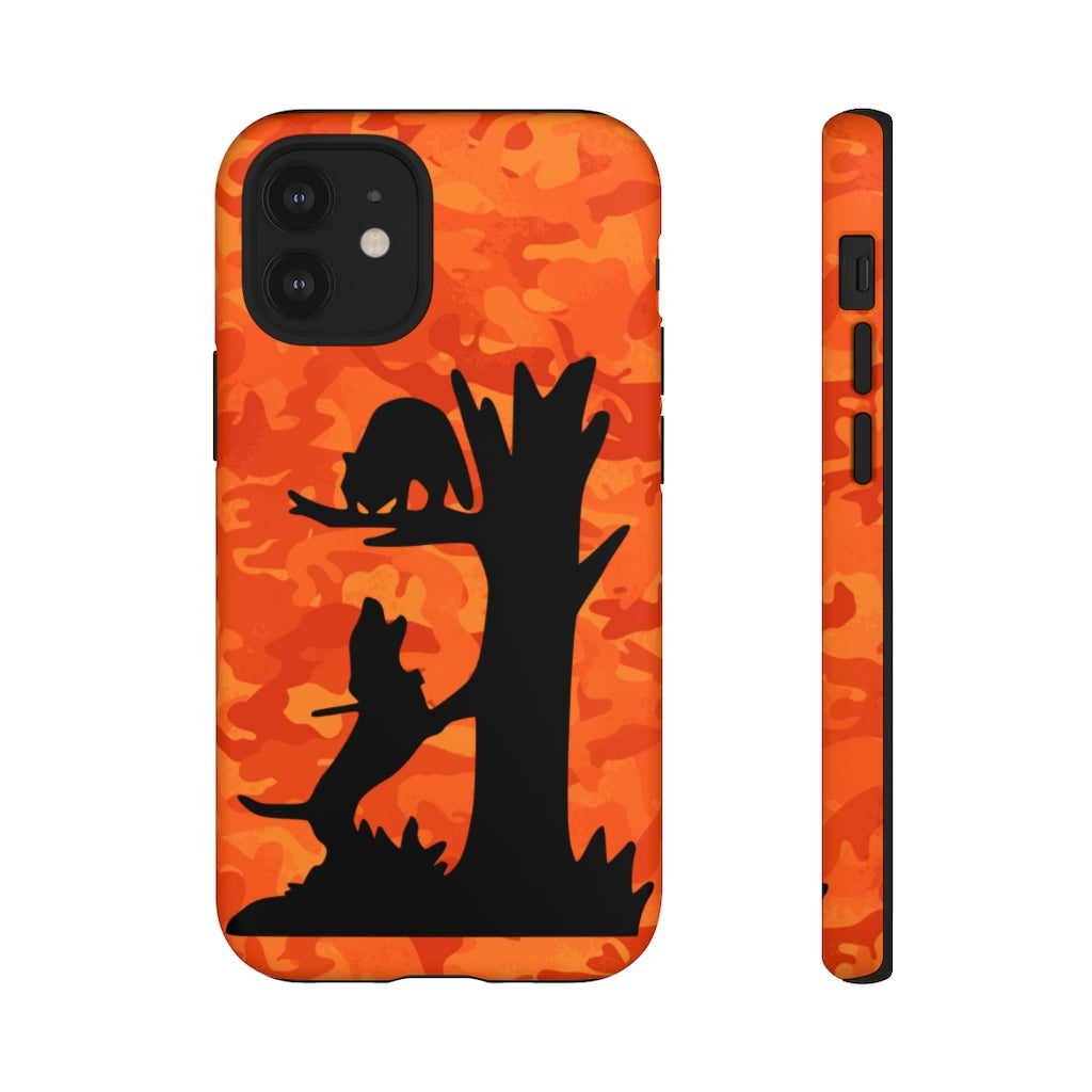 iPhone Treed Coon Orange Camo Tough Cases - coonhoundin