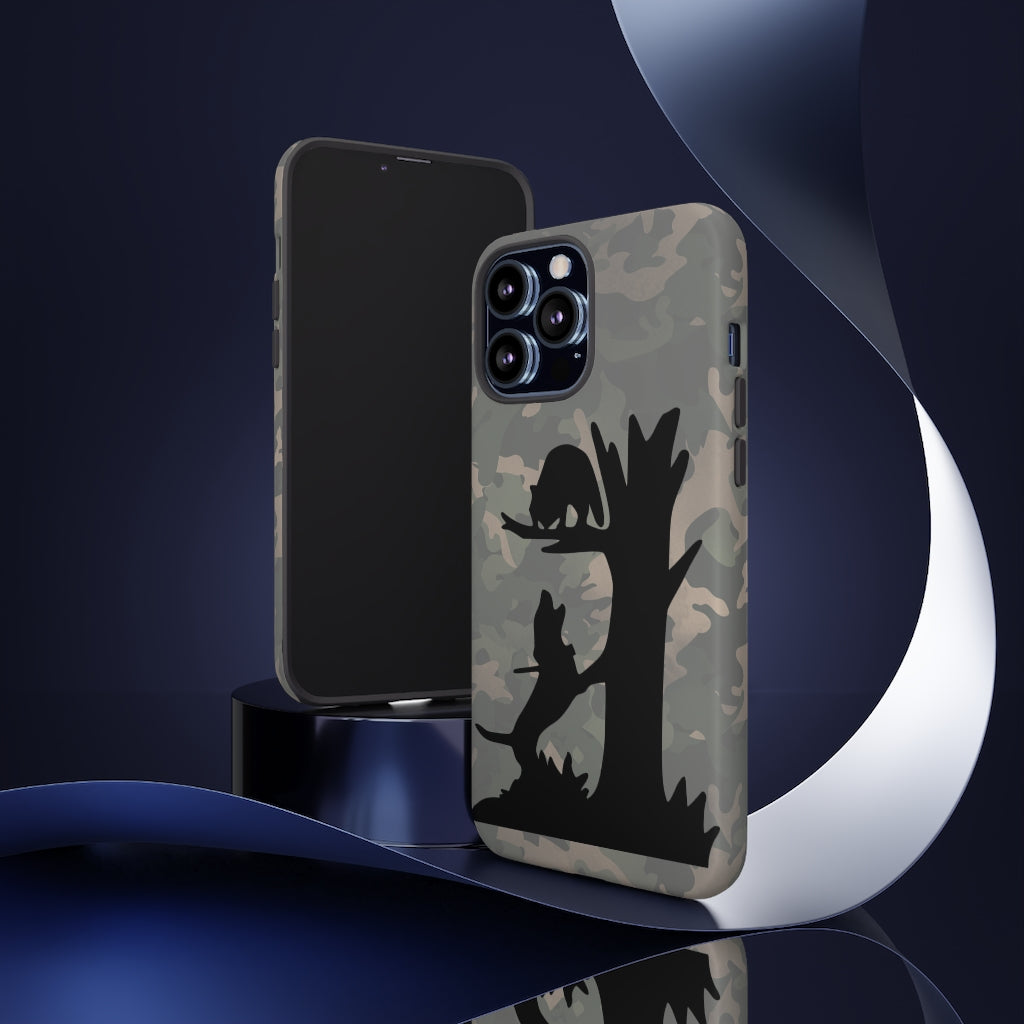 iPhone Treed Coon Vintage Camo Tough Cases - coonhoundin