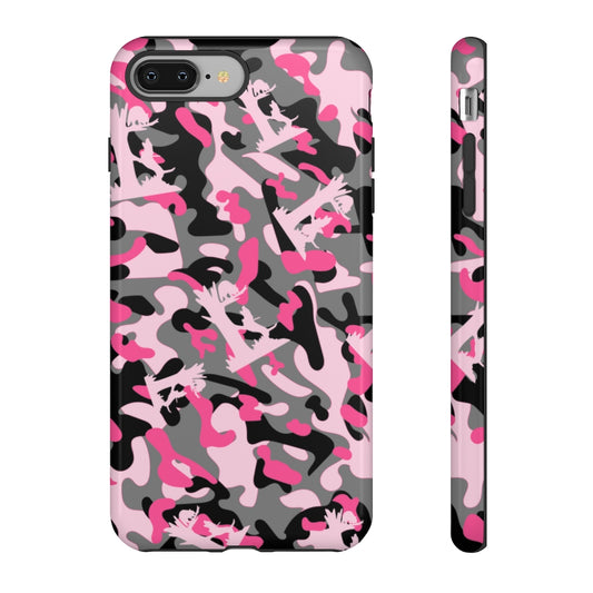 iPhone Pink Camo Treed Coon Tough Cases - coonhoundin