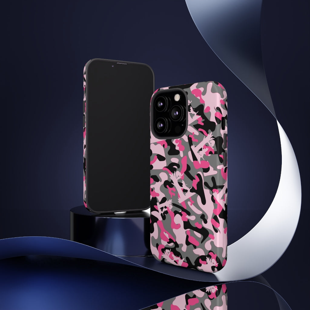 iPhone Pink Camo Treed Coon Tough Cases - coonhoundin