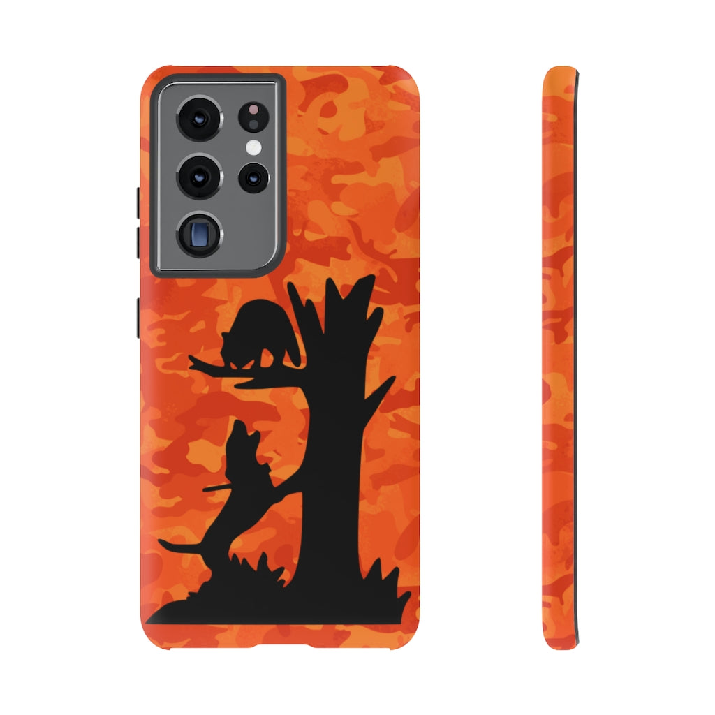 Samsung Treed Coon Orange Camo Tough Cases - coonhoundin