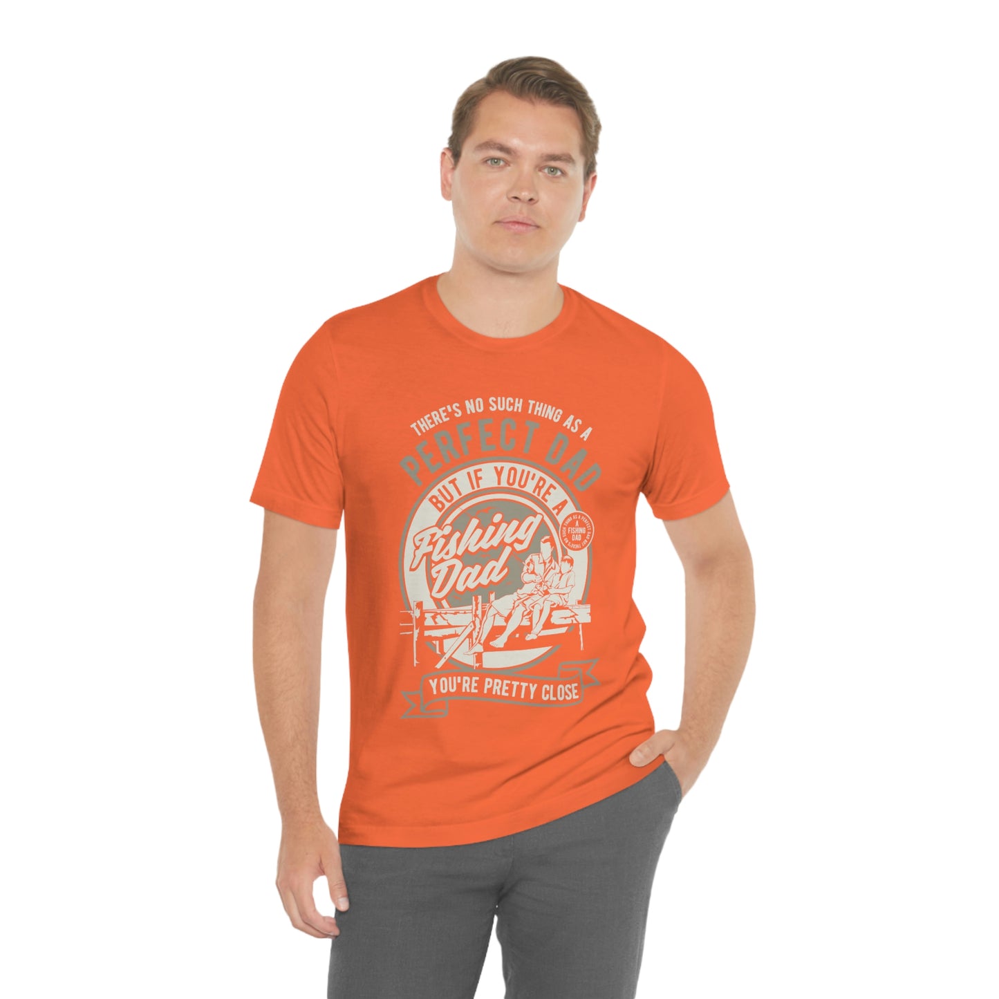 Fishing Dad Unisex Jersey Short Sleeve Tee - coonhoundin