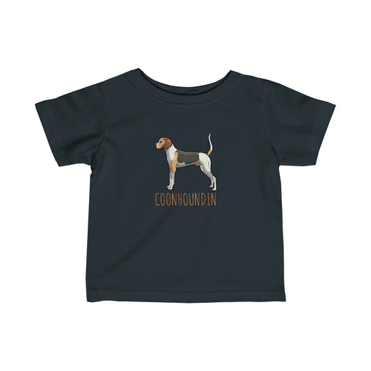Coonhound Infant Fine Jersey Tee - coonhoundin