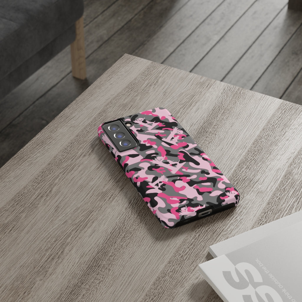 Samsung Treed Coon Pink Camo Tough Cases - coonhoundin