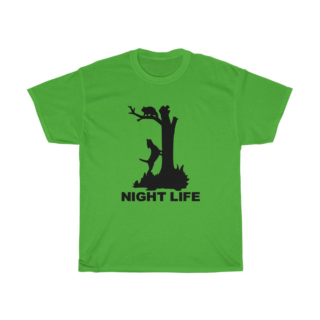 Night Life Unisex Heavy Cotton Tee - coonhoundin