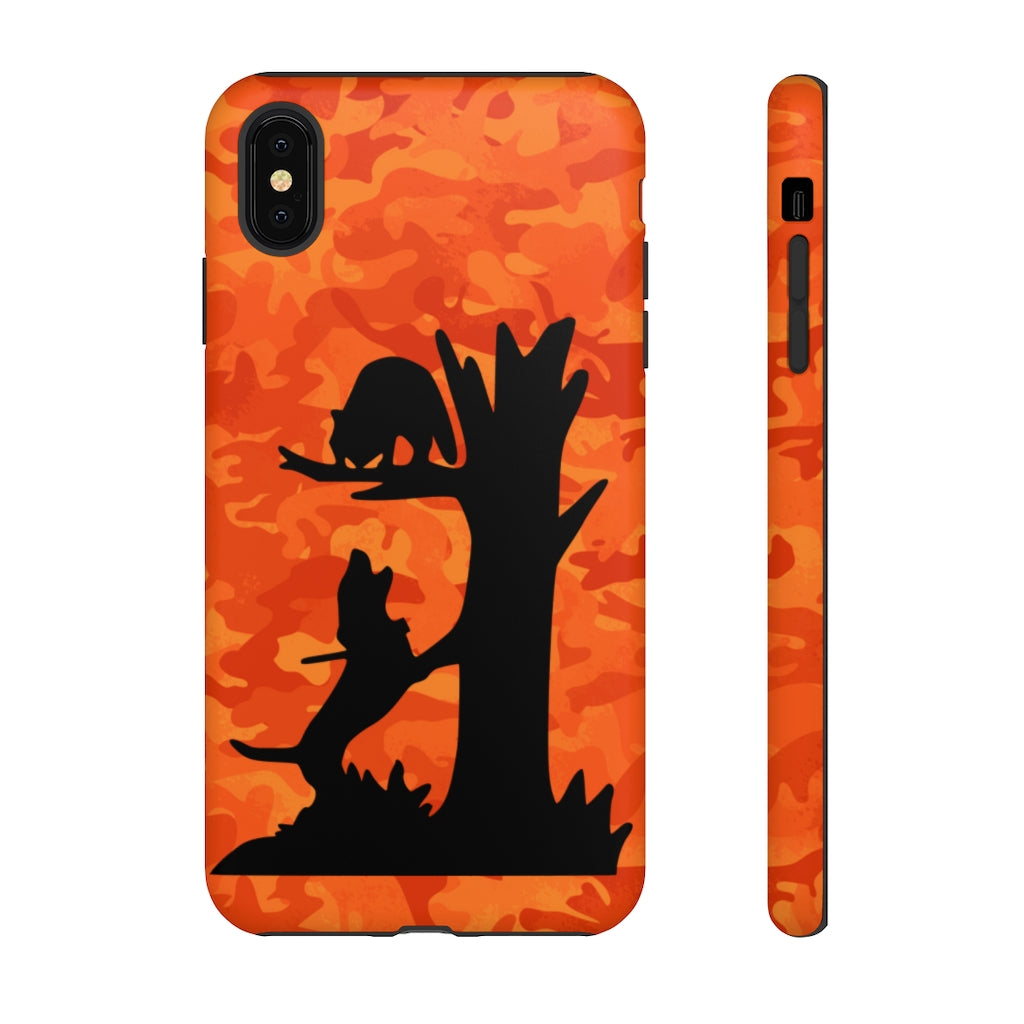 iPhone Treed Coon Orange Camo Tough Cases - coonhoundin