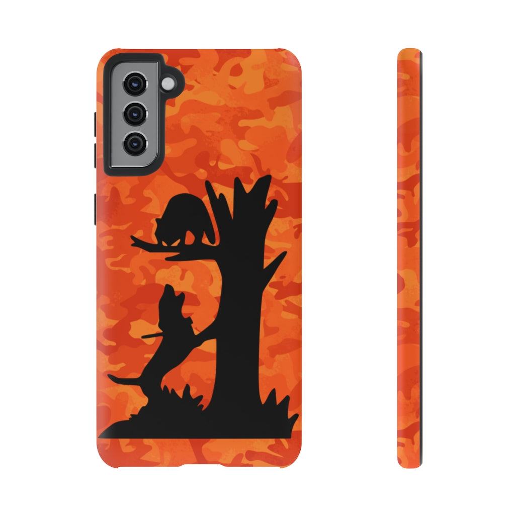 Samsung Treed Coon Orange Camo Tough Cases - coonhoundin