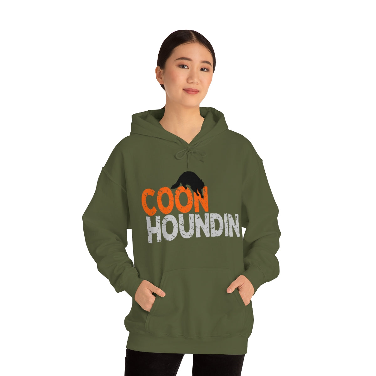 Coon Houndin Unisex Hooded Sweatshirt - coonhoundin