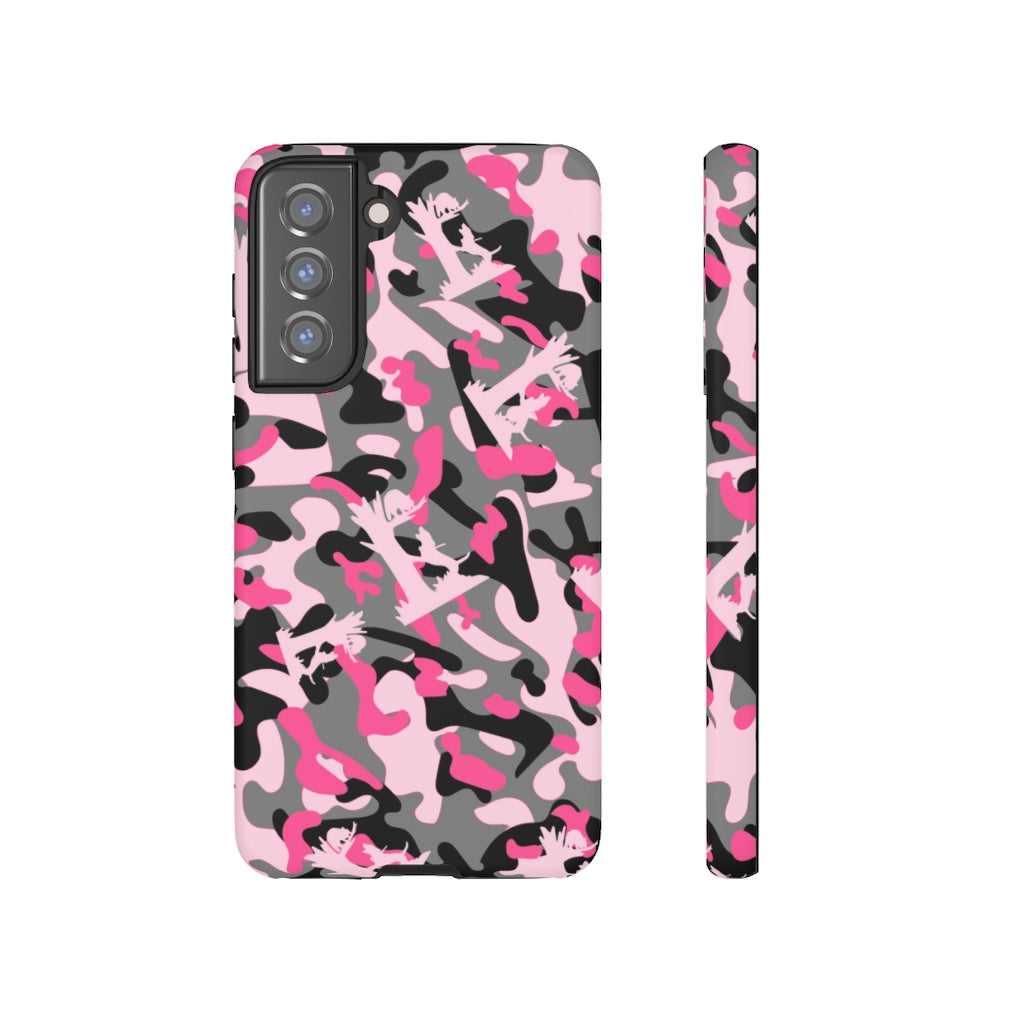 Samsung Treed Coon Pink Camo Tough Cases - coonhoundin