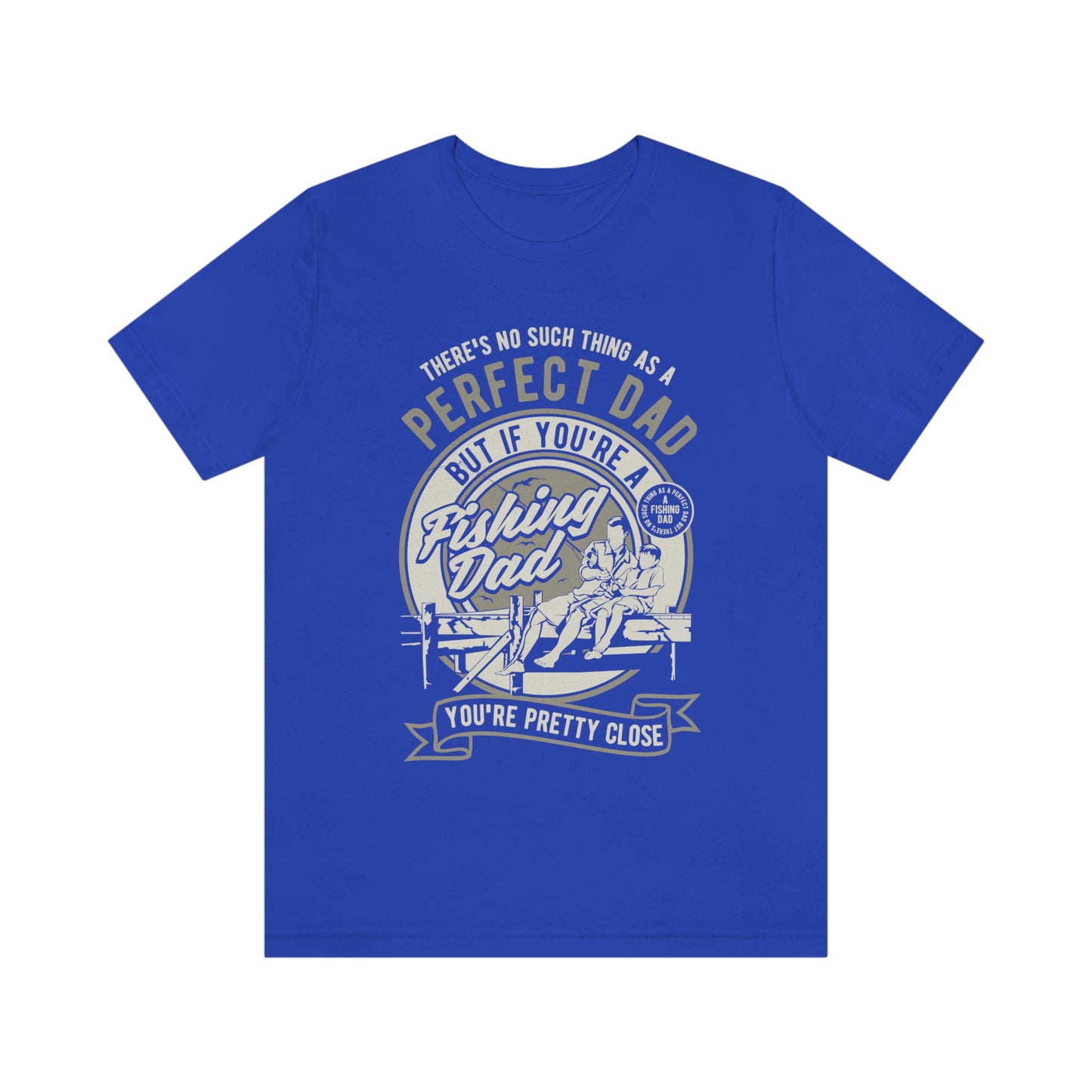 Fishing Dad Unisex Jersey Short Sleeve Tee - coonhoundin