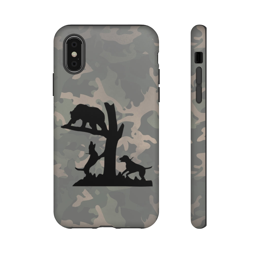 iPhone Camo Bear Hunting Tough Cases - coonhoundin