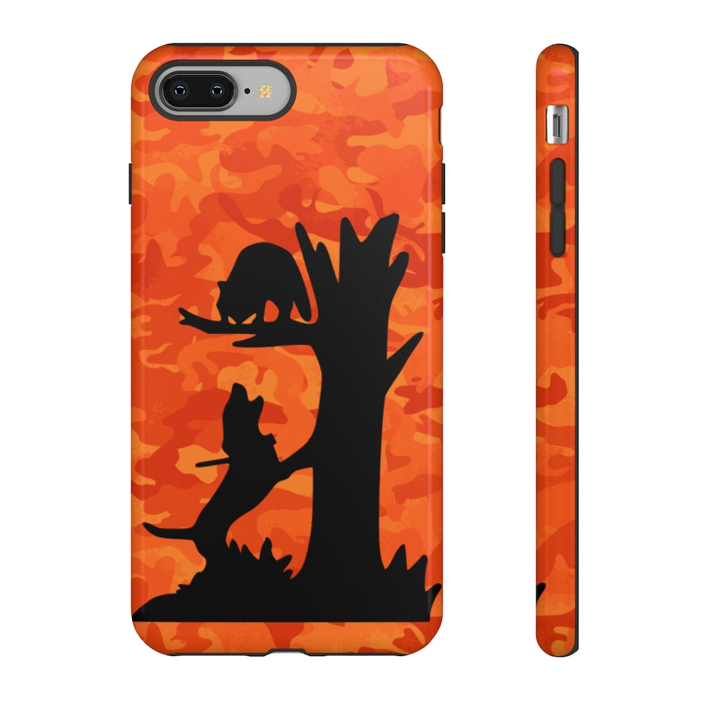 iPhone Treed Coon Orange Camo Tough Cases - coonhoundin