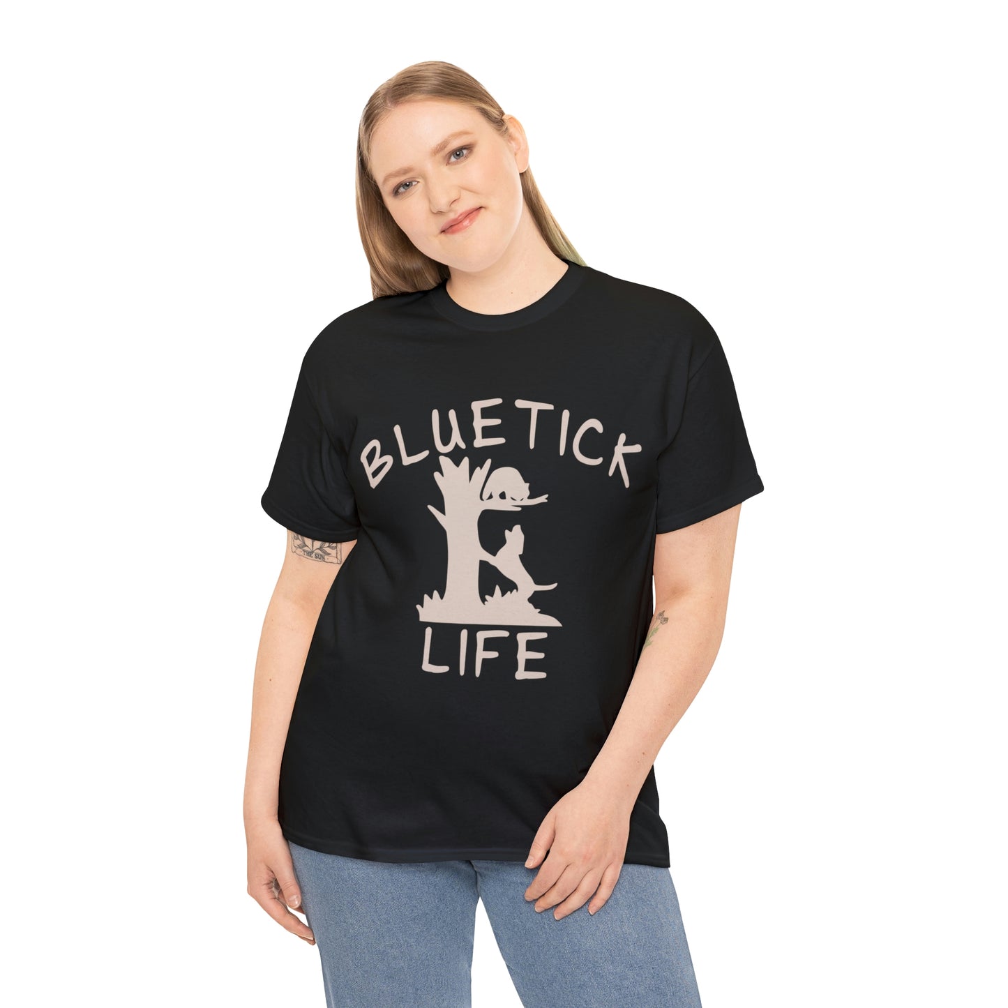 Bluetick Hound Coon Hunting Unisex Cotton Tee - coonhoundin