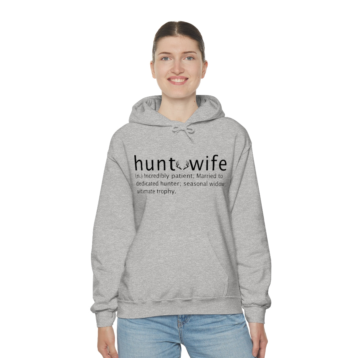 Hunt Wife Unisex Hooded Sweatshirt - coonhoundin