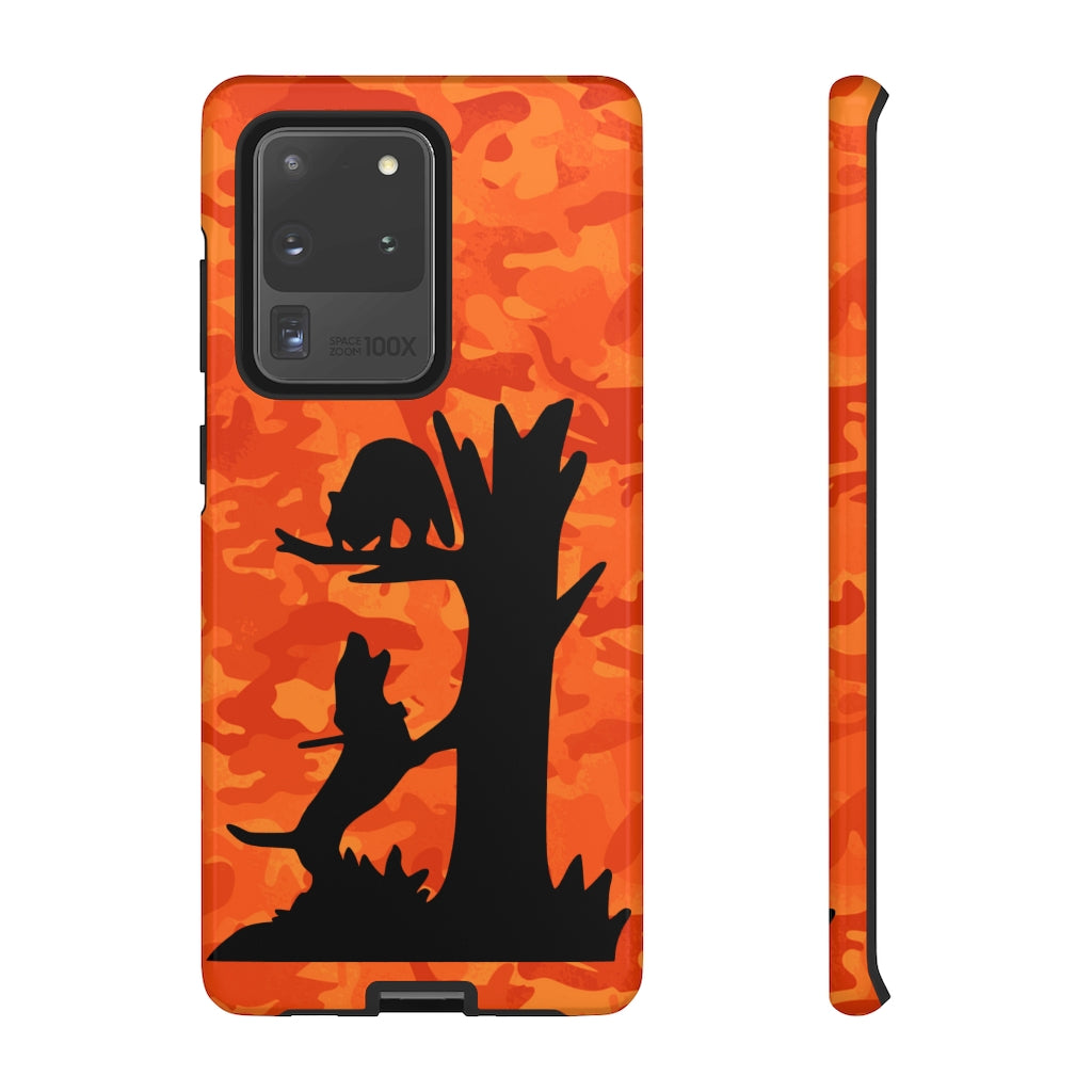 Samsung Treed Coon Orange Camo Tough Cases - coonhoundin