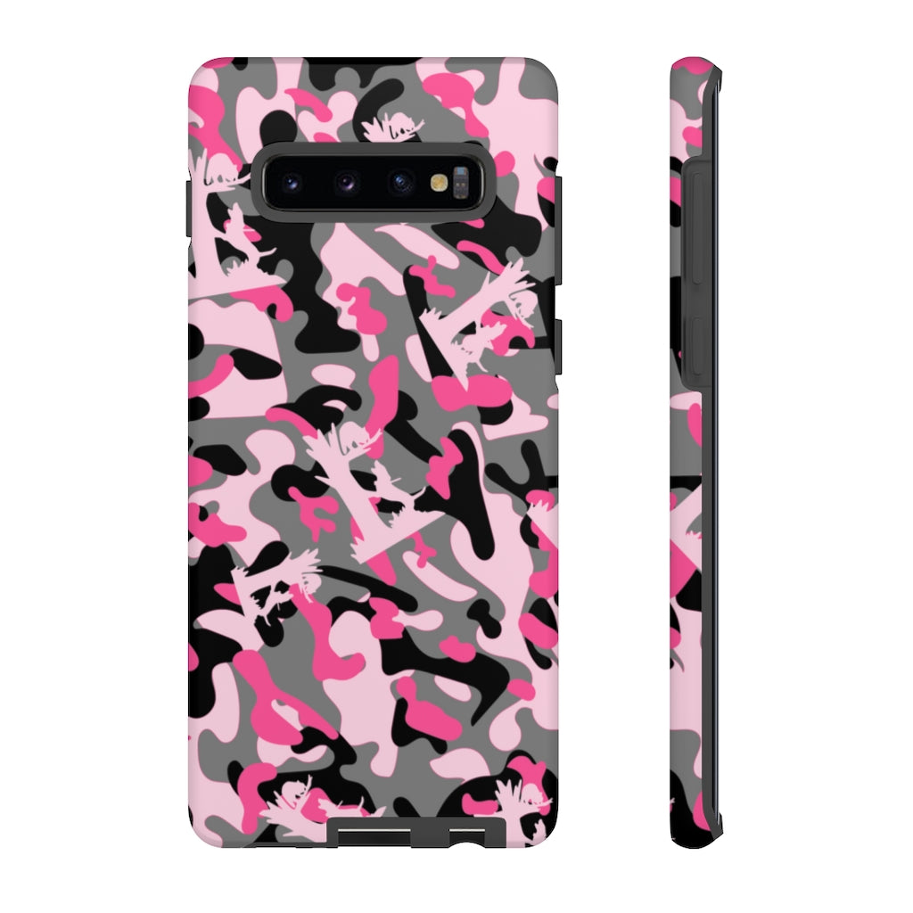 Samsung Treed Coon Pink Camo Tough Cases - coonhoundin