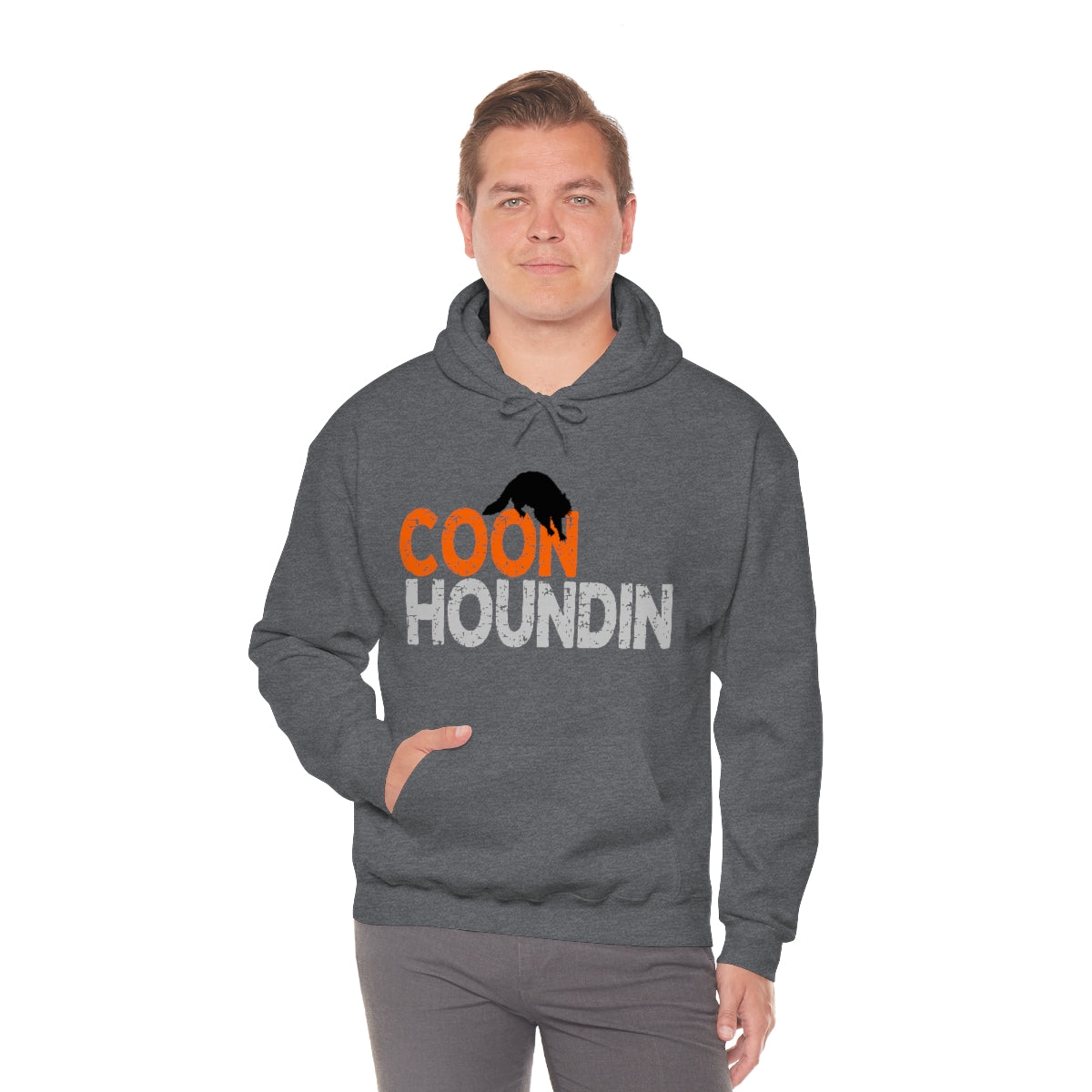 Coon Houndin Unisex Hooded Sweatshirt - coonhoundin