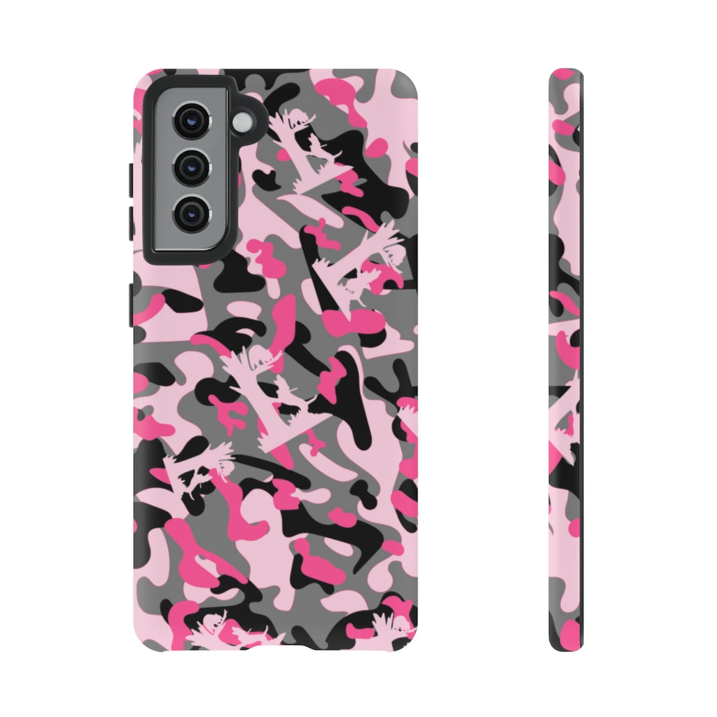 Samsung Treed Coon Pink Camo Tough Cases - coonhoundin