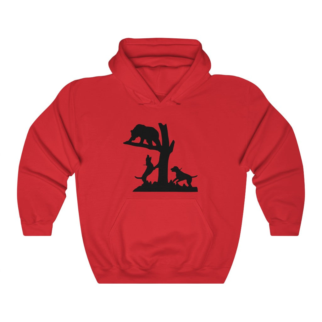 Bear Hunting Unisex Hooded Sweatshirt - coonhoundin