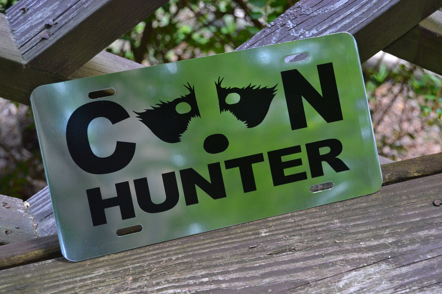 Coon Hunter License Plate - coonhoundin