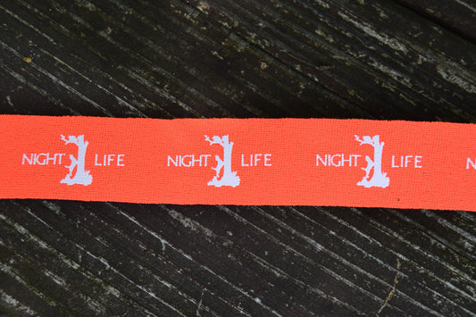 Night Life Orange Coon Hunting Sunglasses Strap - coonhoundin
