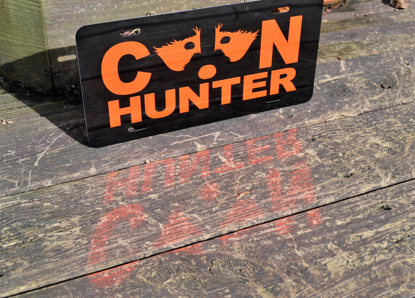 Coon Hunter License Plate - coonhoundin