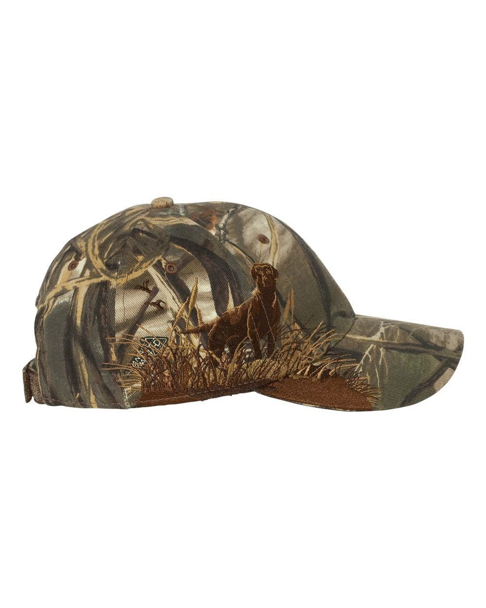 Lab Hunting Dog Dri Duck Realtree Camo Hat - coonhoundin