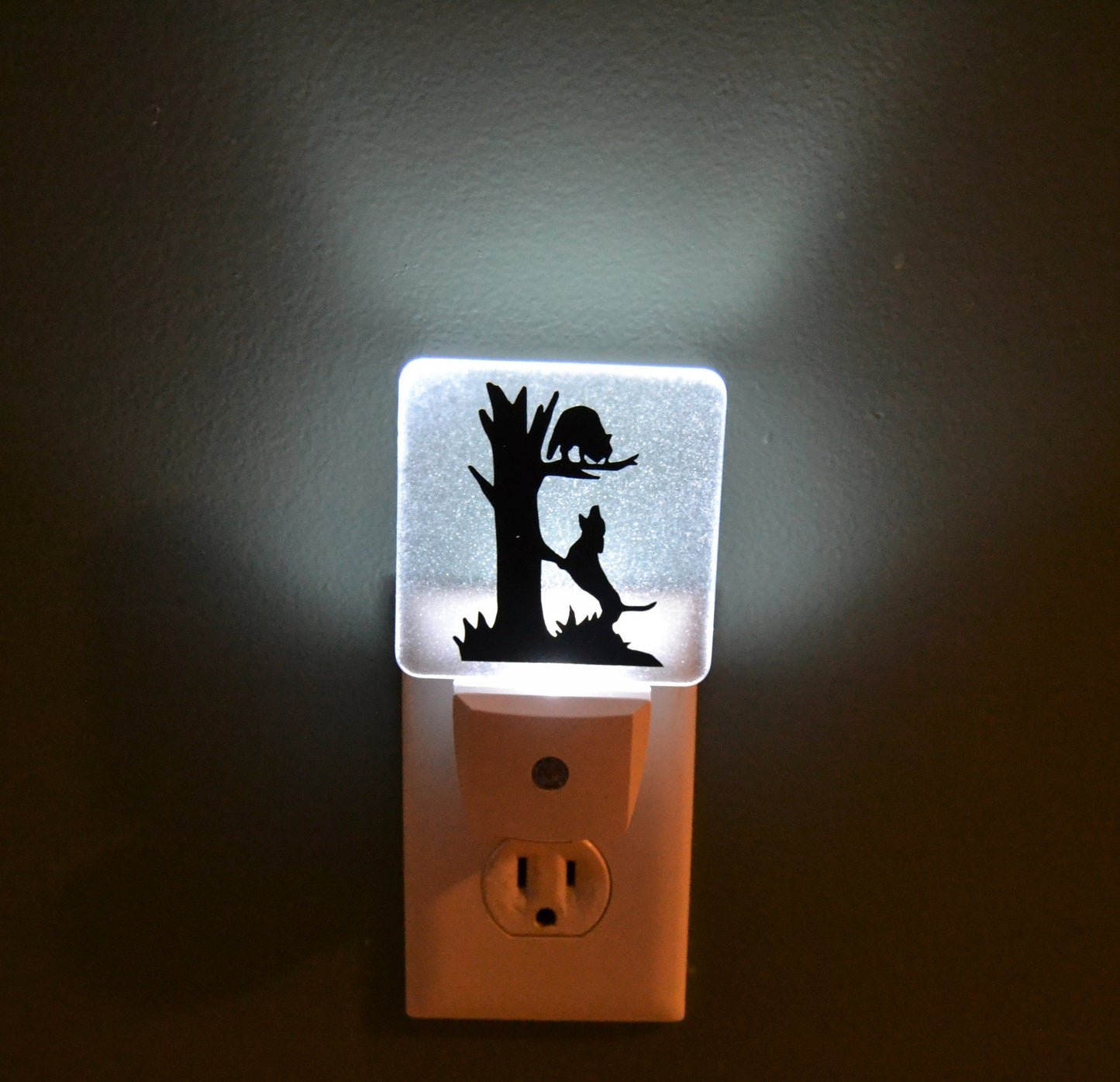 Coon Hunting Night Life Hound Treeing Raccoon Night Light - coonhoundin