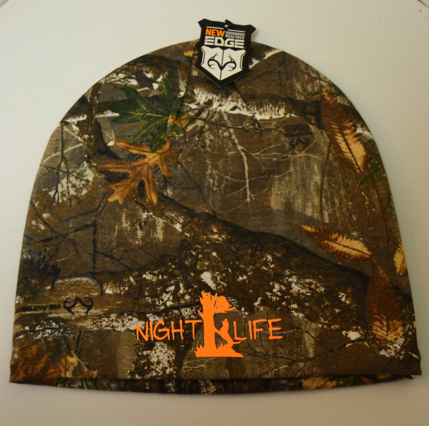 Coon Hunting Night Life Camo Knit Beanie Cap - coonhoundin