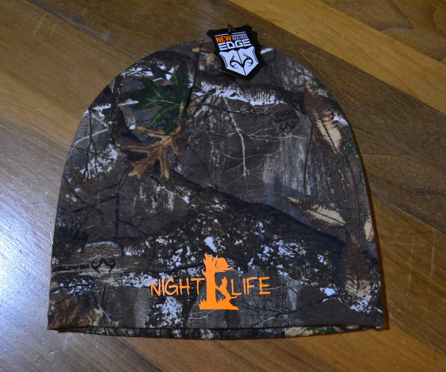 Coon Hunting Night Life Camo Knit Beanie Cap - coonhoundin