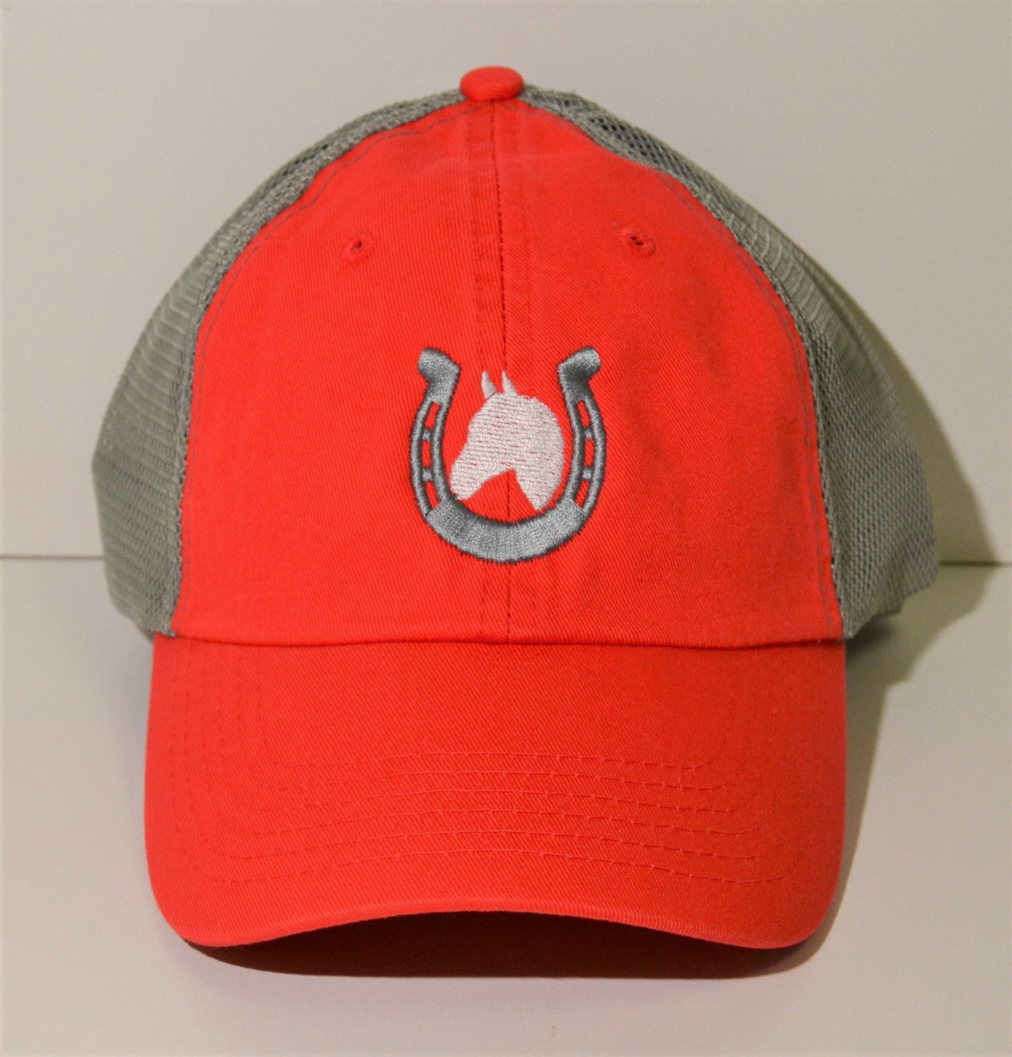 Horse Unstructured Mesh Hat Youth and Adult - coonhoundin