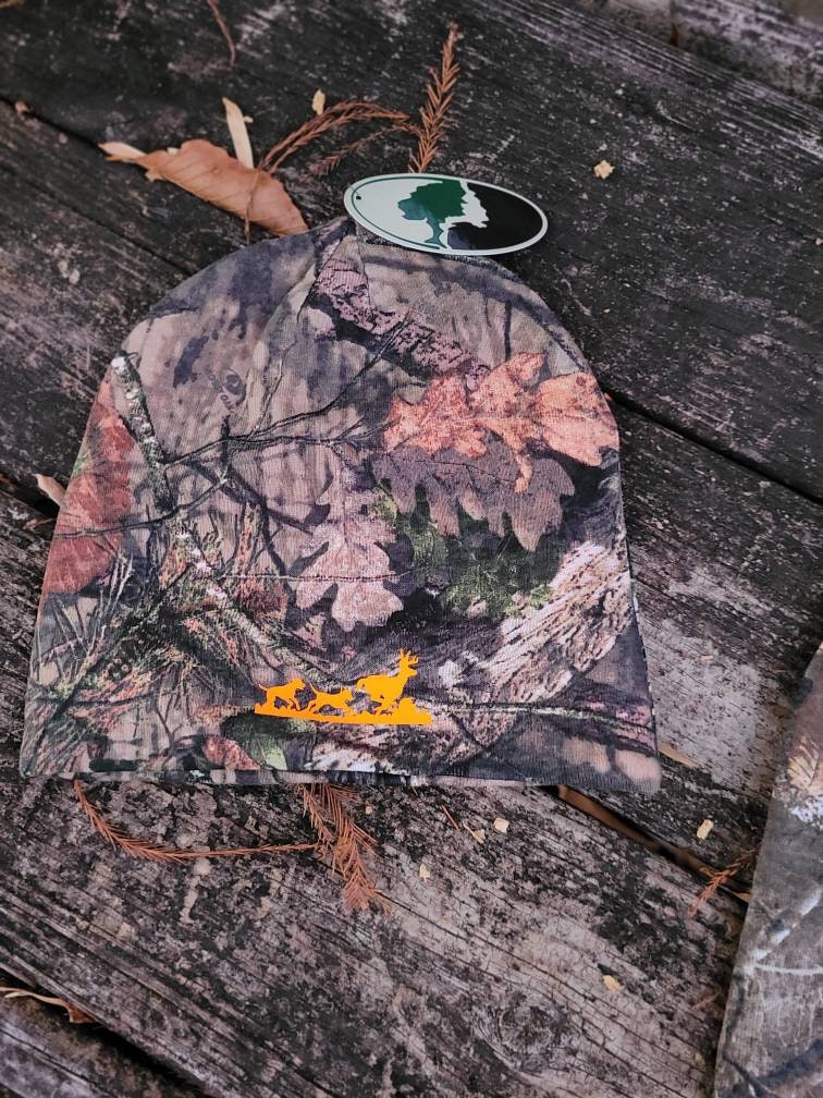 Deer Hunting Camo Knit Beanie Cap - coonhoundin