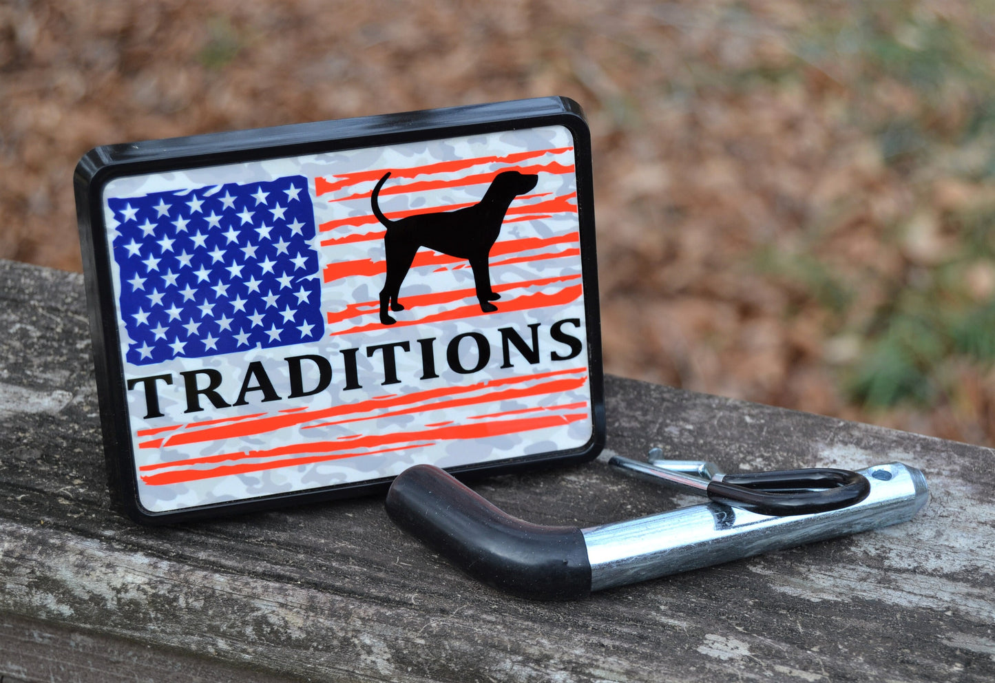 Coon Hunting Hound Treeing Coon Hitch Cover - coonhoundin