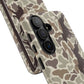 Camo Hounds Chasing Deer Tough Phone Case for Samsung Galaxy S25, Plus and Ultra - coonhoundin