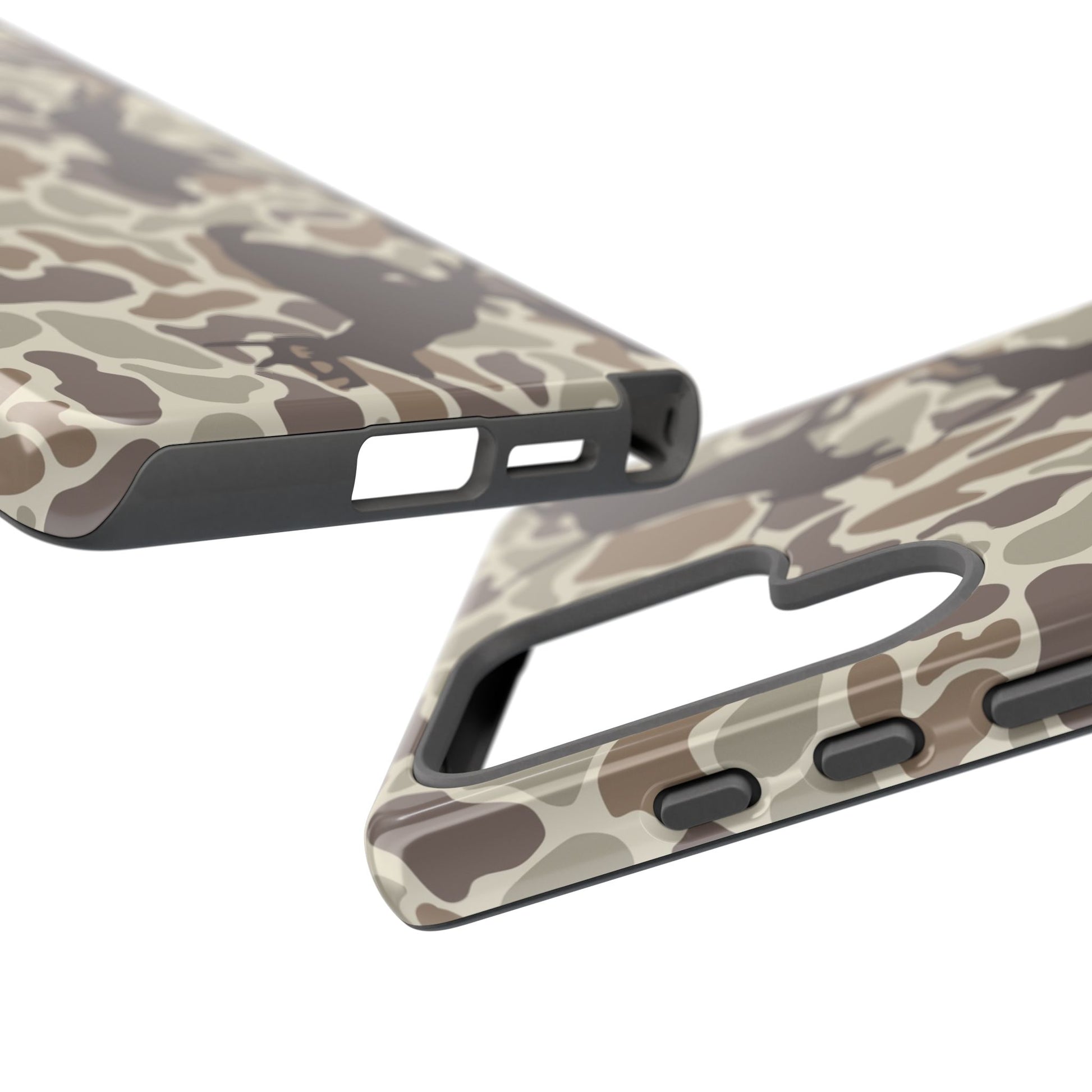 Hounds Chasing Deer Camo Tough Phone Case for Samsung Galaxy S25, Plus and Ultra - coonhoundin